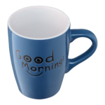 Mug ARDESTO Good Morning, 330 ml, blue, AR3468BL