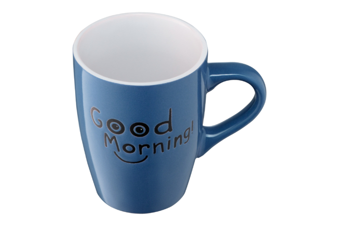 Mug ARDESTO Good Morning, 330 ml, blue, AR3468BL