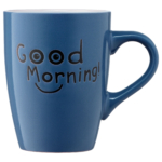 Mug ARDESTO Good Morning, 330 ml, blue, AR3468BL