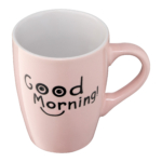 Чашка ARDESTO Good Morning, 330 мл, розовая, AR3468P