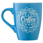 Чашка ARDESTO Coffee, 330 мл, синяя, AR3469BL