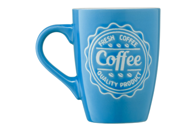Чашка ARDESTO Coffee, 330 мл, синя, AR3469BL