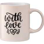 Mug ARDESTO With love, 330 ml, beige, AR3470BG