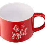 Mug ARDESTO Be joyful, 330 ml, red, AR3472R