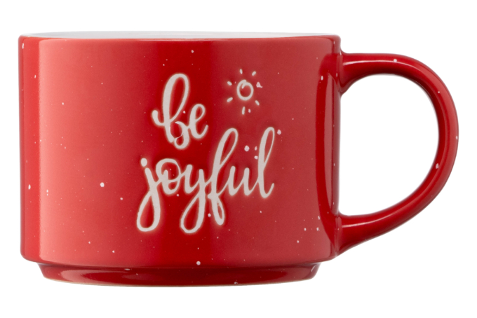 Mug ARDESTO Be joyful, 330 ml, red, AR3472R