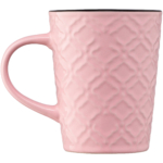 Mug ARDESTO Relief, 320 ml, pink, AR3474P