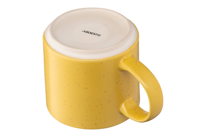 Чашка ARDESTO Alcor, 420 мл, жовта, AR3475Y