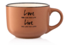 Mug ARDESTO Way of life, 550 ml, brown, AR3478BR