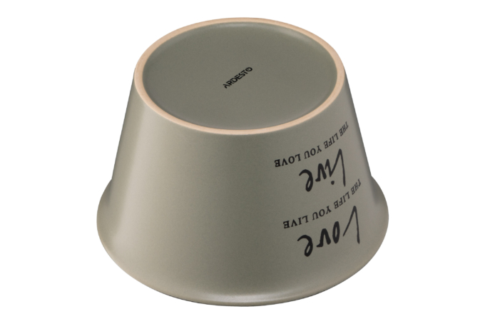 ARDESTO Bowl Cream, Way of life, 550 ml, gray, AR3479GR