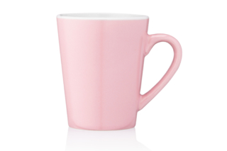 Чашка ARDESTO Mario, 240 мл, розовая, AR3480P