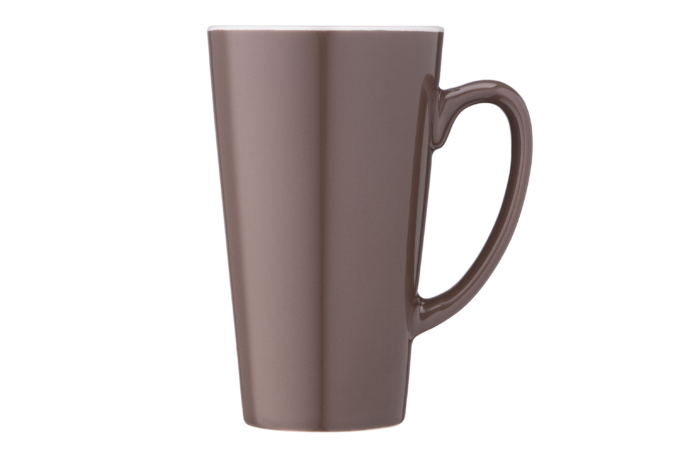 Чашка ARDESTO Marco, 480 мл, коричневая, AR3483BR