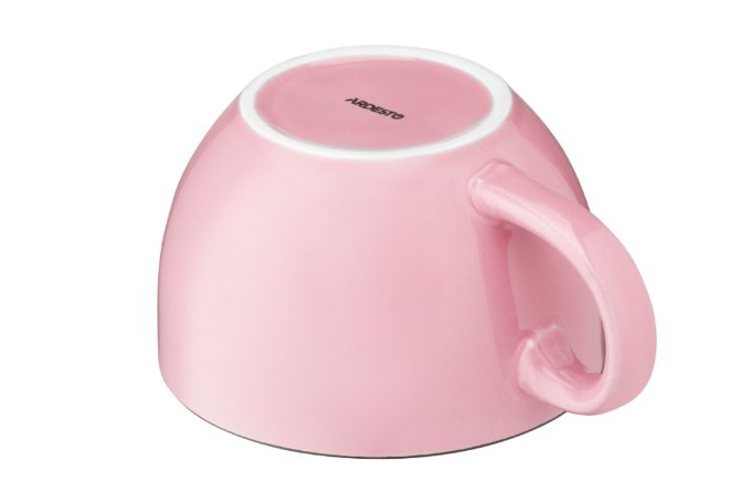 Чашка ARDESTO Floerino, 480 мл, рожева, AR3485P