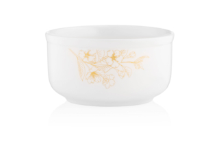 ARDESTO Salad bowl with lid Sunny day, 12 cm, porcelain AR3493