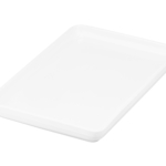 ARDESTO Rectangular plate, 26×17.5 сm, porcelain AR3730