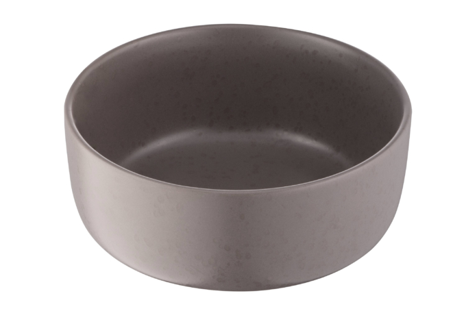 Ardesto Bowl Trento, 16 cm, grey, ceramics