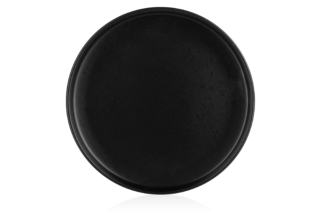 Тарілка десертна ARDESTO Trento, 20,5 см, чорна, кераміка AR2920TB