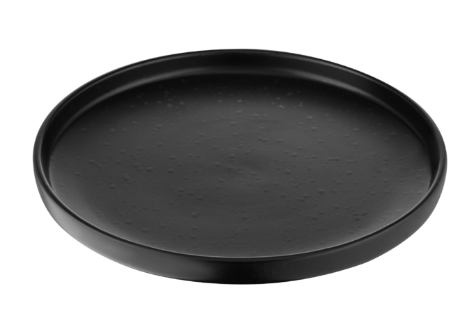 ARDESTO Dessert plate Trento, 20.5 сm, black, ceramics AR2920TB