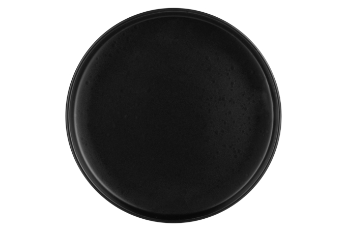 Тарелка десертная ARDESTO Trento, 20,5 см, черная, керамика AR2920TB