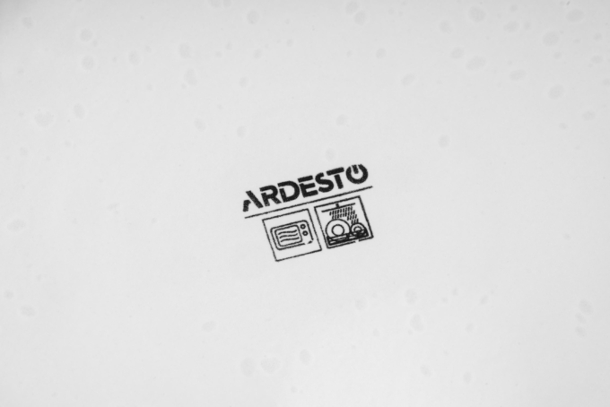 ARDESTO Dessert plate Trento, 20.5 сm, white, ceramics AR2920TW