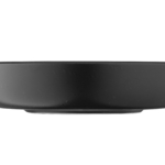 Тарелка суповая ARDESTO Trento, 21,5 см, черная, керамика AR2921TB