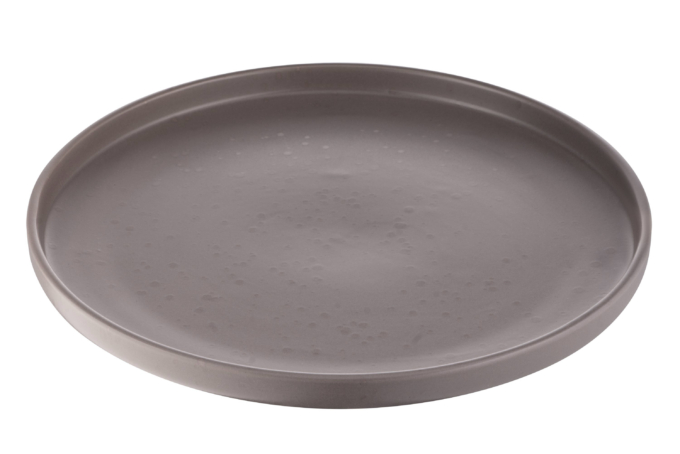 ARDESTO Dinner plate Trento, 26.5 сm, grey, ceramics AR2926TG