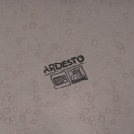 Тарелка обеденная ARDESTO Trento, 26,5 см, серая, керамика AR2926TG