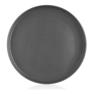 ARDESTO Dinner plate Trento, 26.5 сm, grey, ceramics AR2926TG