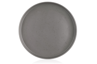 ARDESTO Dinner plate Trento, 26.5 сm, grey, ceramics AR2926TG