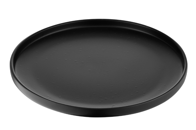 ARDESTO Dinner plate Trento, 26.5 сm, black, ceramics AR2926TB