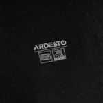 ARDESTO Dinner plate Trento, 26.5 сm, black, ceramics AR2926TB