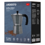 ARDESTO Coffee Maker Gemini Molise, 6 cups AR0806AGS