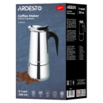 ARDESTO Coffee Maker Gemini Apulia, 6 cups AR0806SS