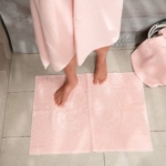 Коврик для ног махровый ARDESTO Benefit, 50х70см, розовый ART2457SC