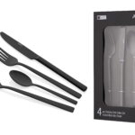 ARDESTO Cutlery Set Black Mars Favola AR0704FSB