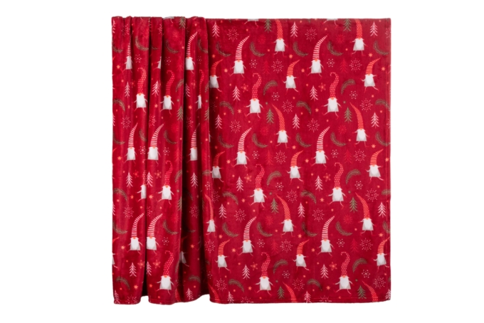 Blanket ARDESTO Flannel, dancing gnomes, 160х200 cm ART0111PB