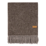 Blanket ARDESTO Doubleface, taupe with brown, 140×200 cm ART0404LD