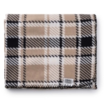 Blanket ARDESTO Fleece, brown plaid, 130х160 cm ART0703PB