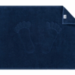 Коврик для ног махровый ARDESTO Benefit, 50х70см, темно-синий ART2457DB