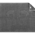Килимок для ніг махровий ARDESTO Benefit, 50х70см, сірий ART2457SG