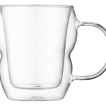 ARDESTO Borosilicate Glass Mug, 250 ml AR2625MP