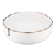 Тарелка суповая ARDESTO Marmo, 19 см, белая, керамика AR2919MRBW