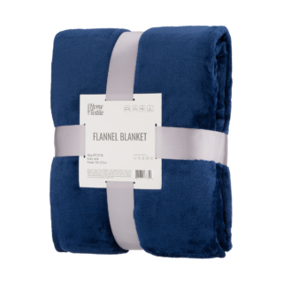 ARDESTO Flannel blanket, 160x200cm, dark blue ART0211SB