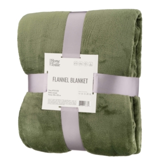 Плед ARDESTO Flannel, 200×220 см, зеленый ART0212SB