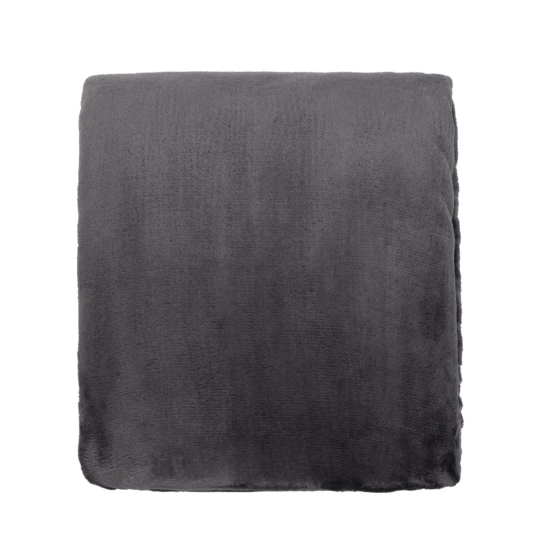 Плед ARDESTO Flannel, 200×220 см, темно-сірий ART0213SB