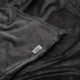 Плед ARDESTO Flannel, 200×220 см, темно-сірий ART0213SB