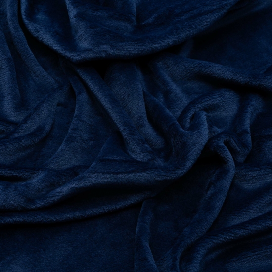 ARDESTO Flannel blanket, 200×220 cm, dark blue ART0214SB