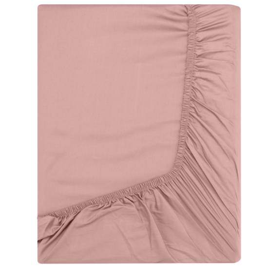 Простынь на резинке ARDESTO Mix&Match Premium, 160х200+30см, розовый светлый ART1620FSU