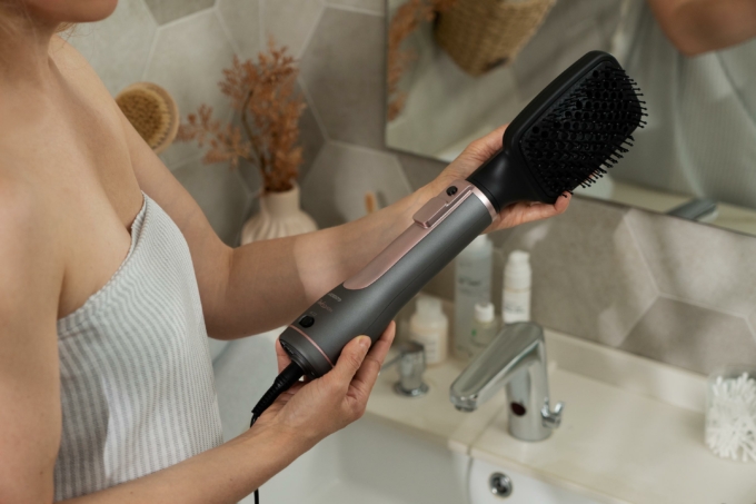 ARDESTO Hair Dryer Brush Pink Touch HD-CR300PT