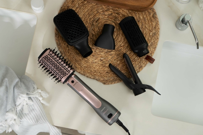 ARDESTO Hair Dryer Brush Pink Touch HD-CR300PT