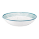 Тарелка суповая ARDESTO Siena, 20см, фарфор, бело-голубой